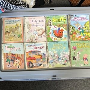 8 Little golden book bundle